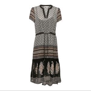 Part Two Copenhagen Kirby Viscose Printed Dress Size 36/M